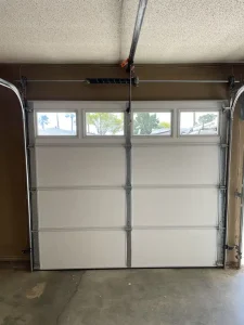 el paso garage door repair new doors 7 - custom white color view from the inside