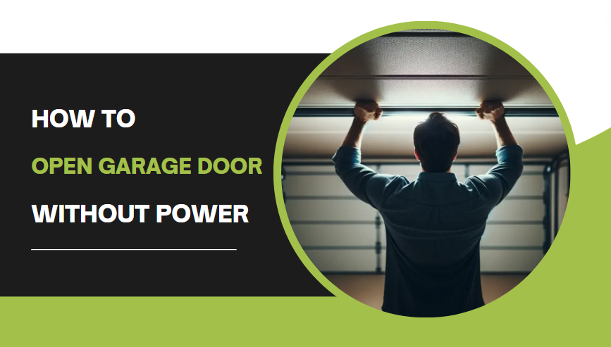 how to open garage door without power banner